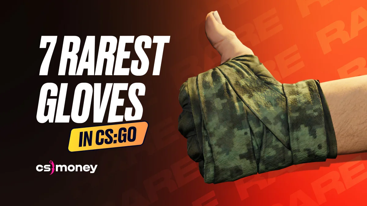 seven rarest gloves in csgo most expensive skins