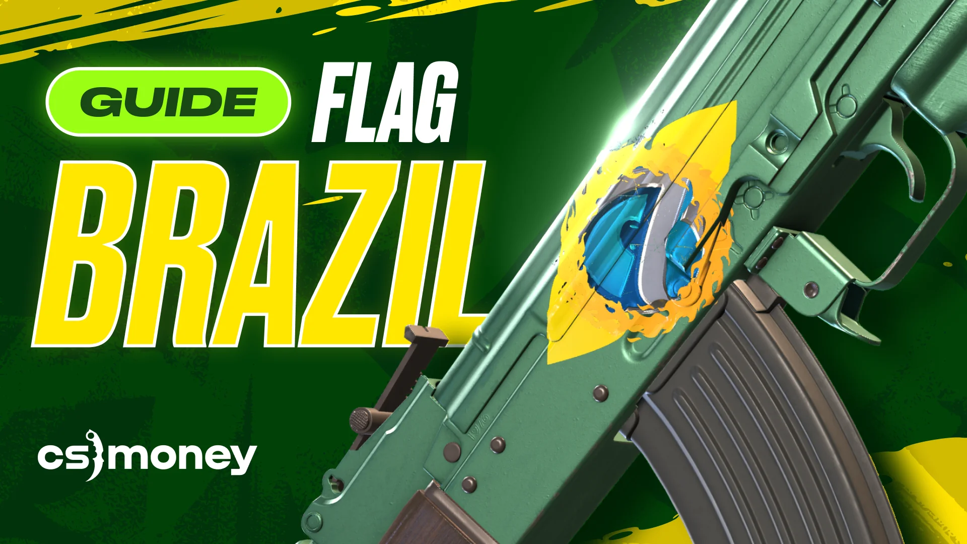How to Craft the Brazil Flag in CS2