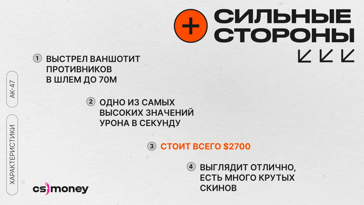 сильные стороны ак 47 в чем ак лучше